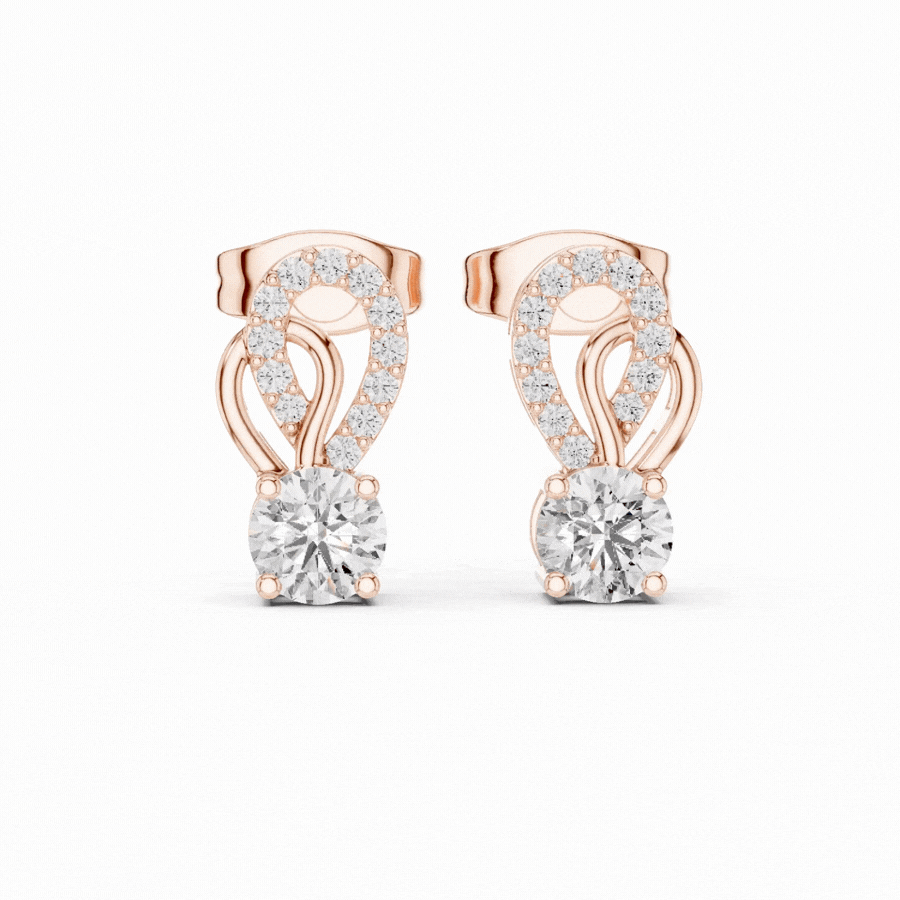 Orlisse Heart Flow Earrings