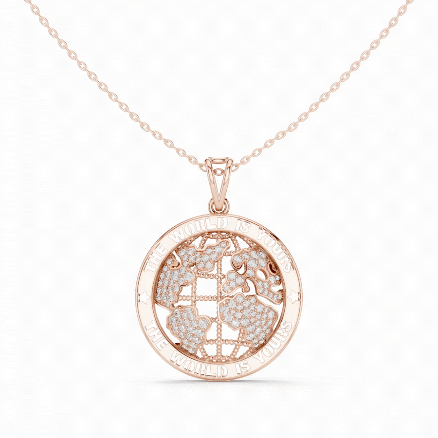 World of Dreams Diamond Pendant