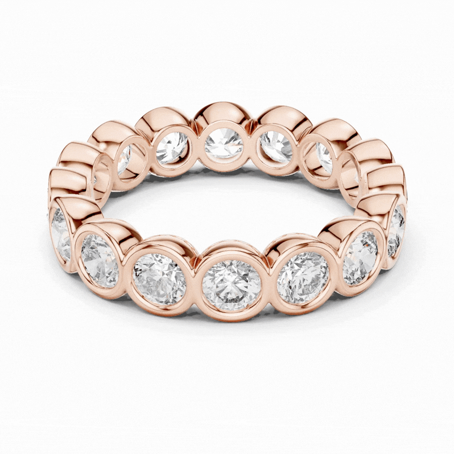 Round Cut Eternity Ring