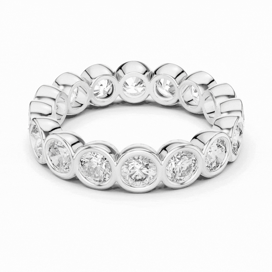 Round Cut Eternity Ring