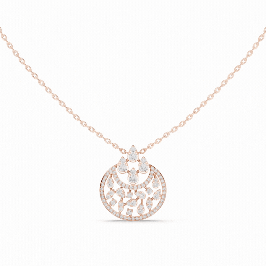 Moonlace Diamond Pendant