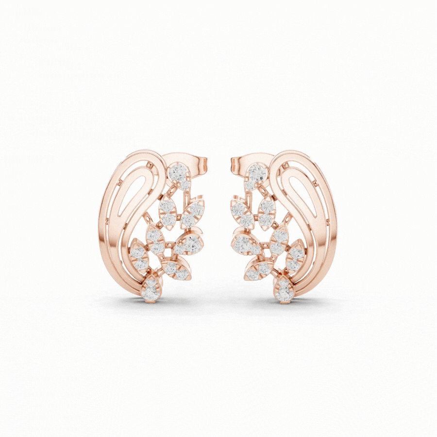 Celestwing Diamond Earrings
