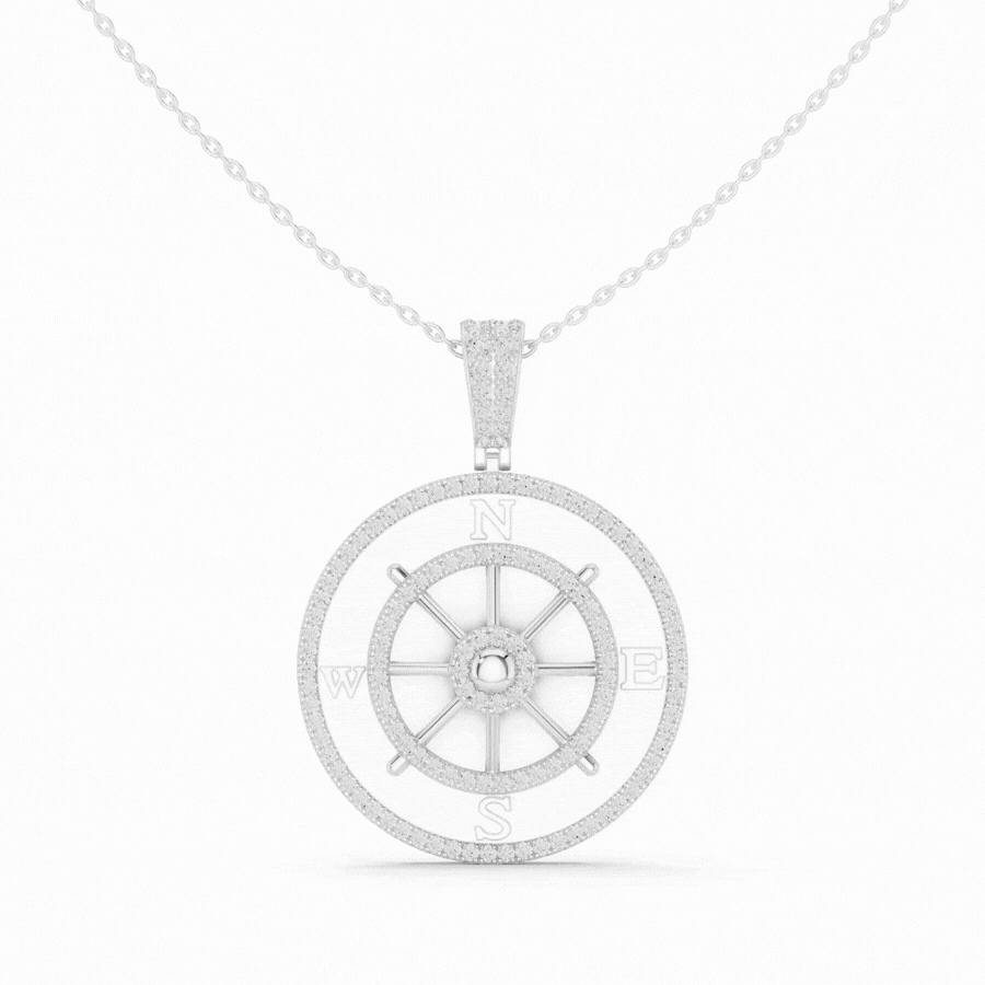 True North Diamond Pendant