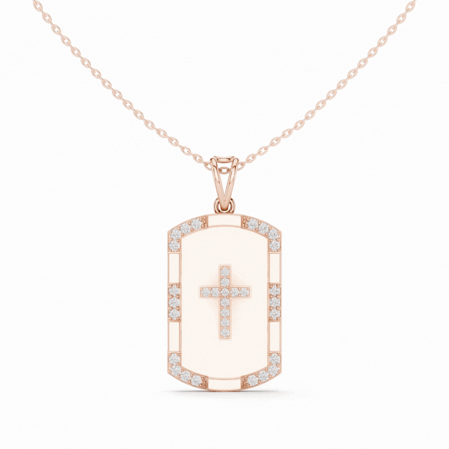 Cross of Hope Diamond Pendant