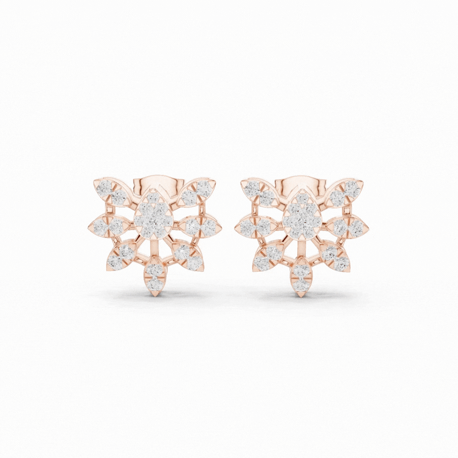 Nightwing Diamond Earrings