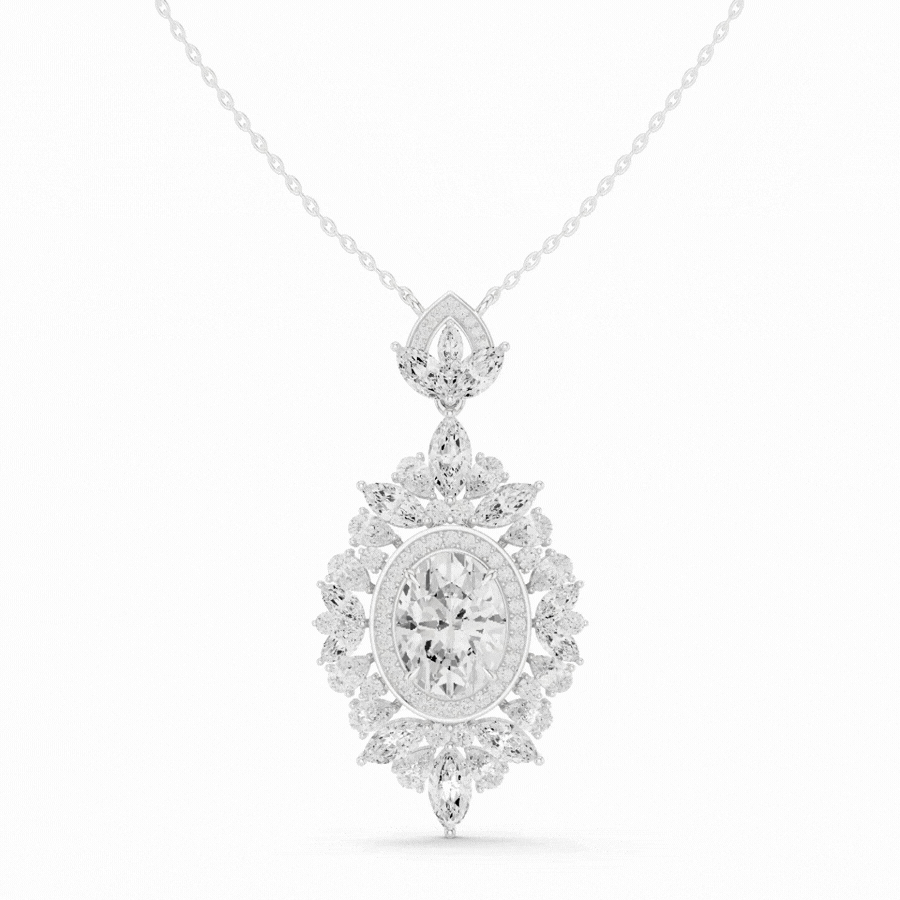 Rajlaxmi Diamond Pendant