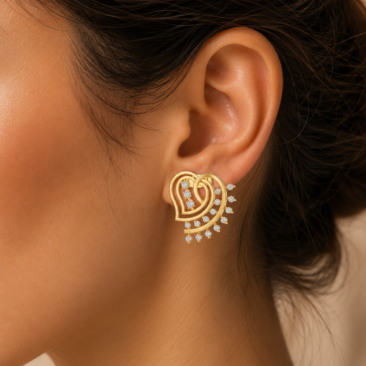 Aurawing Diamond Earrings