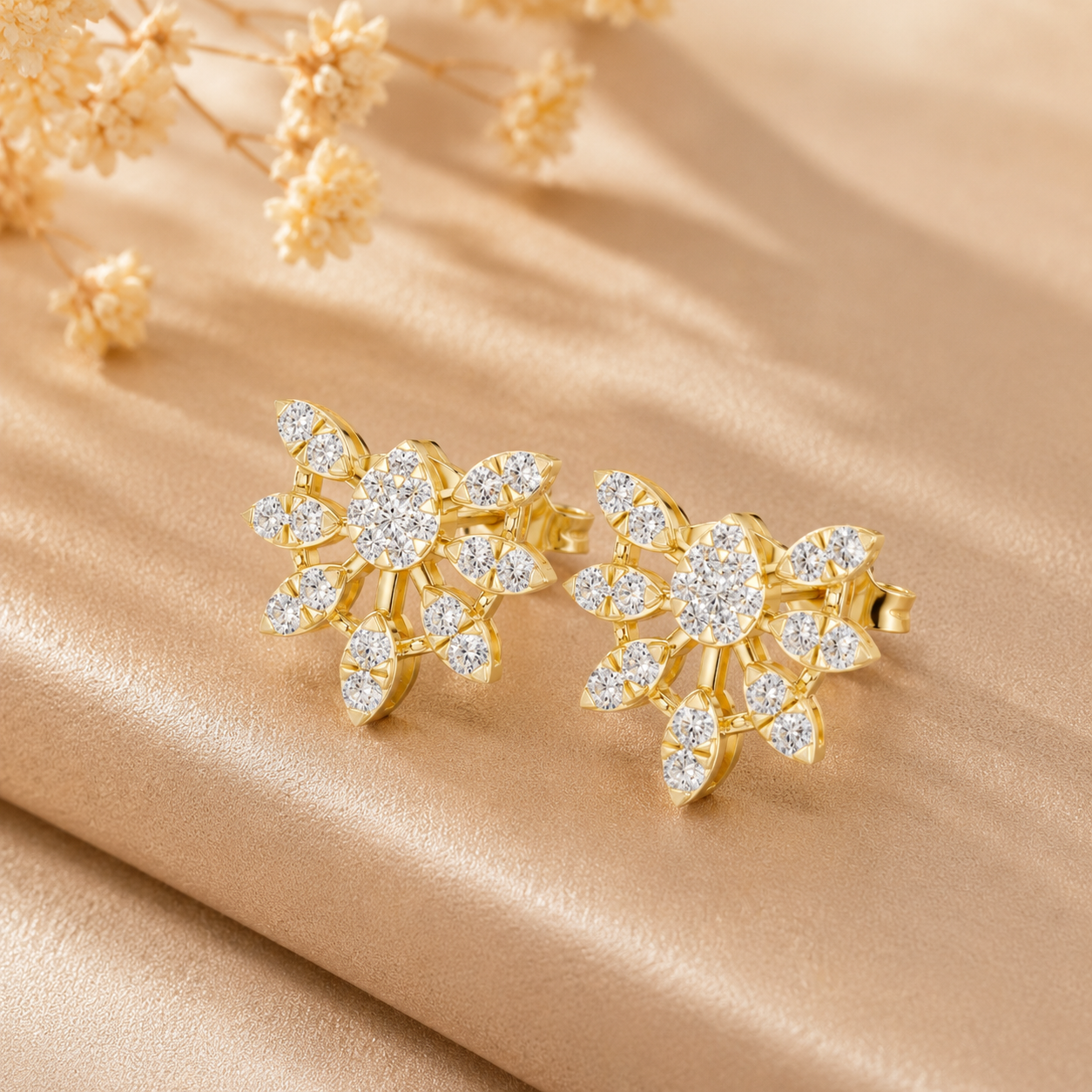 Nightwing Diamond Earrings