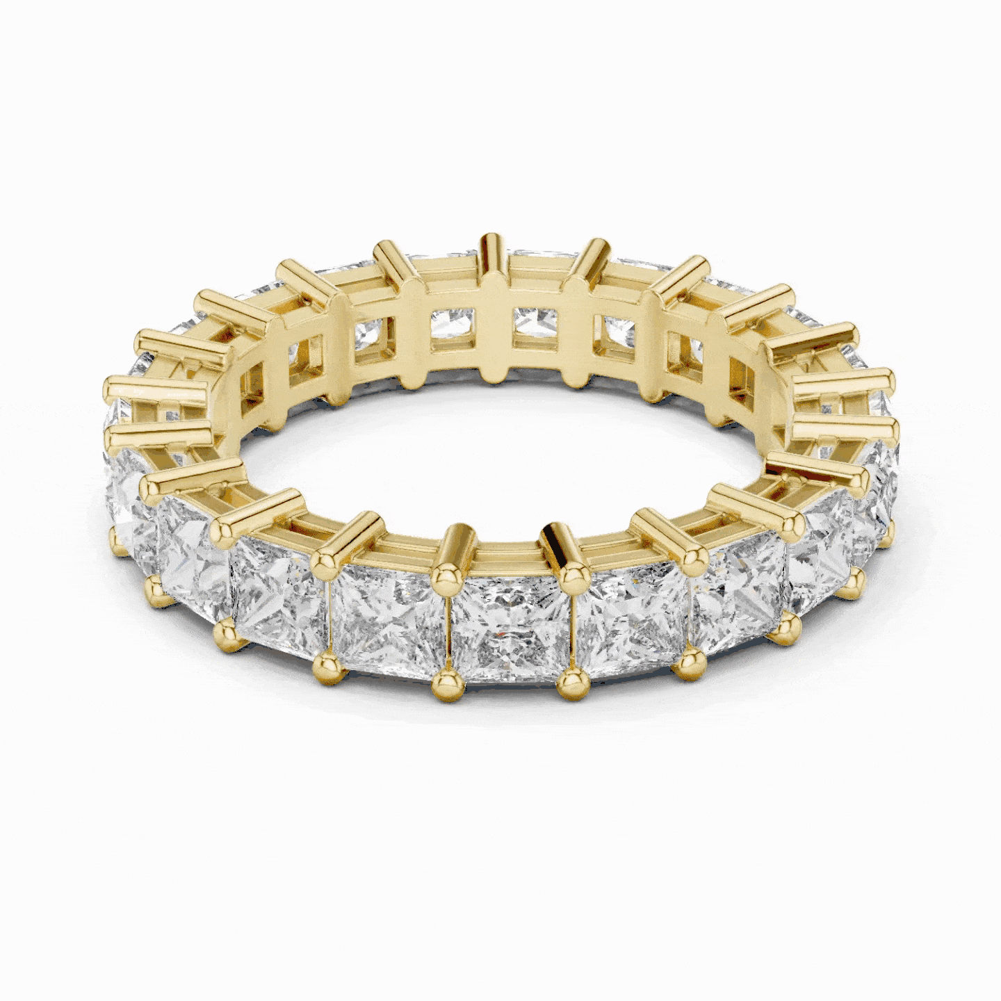 Princess Cut Eternity Ring