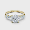 Elegant 7-Stone Diamond Engagement Ring