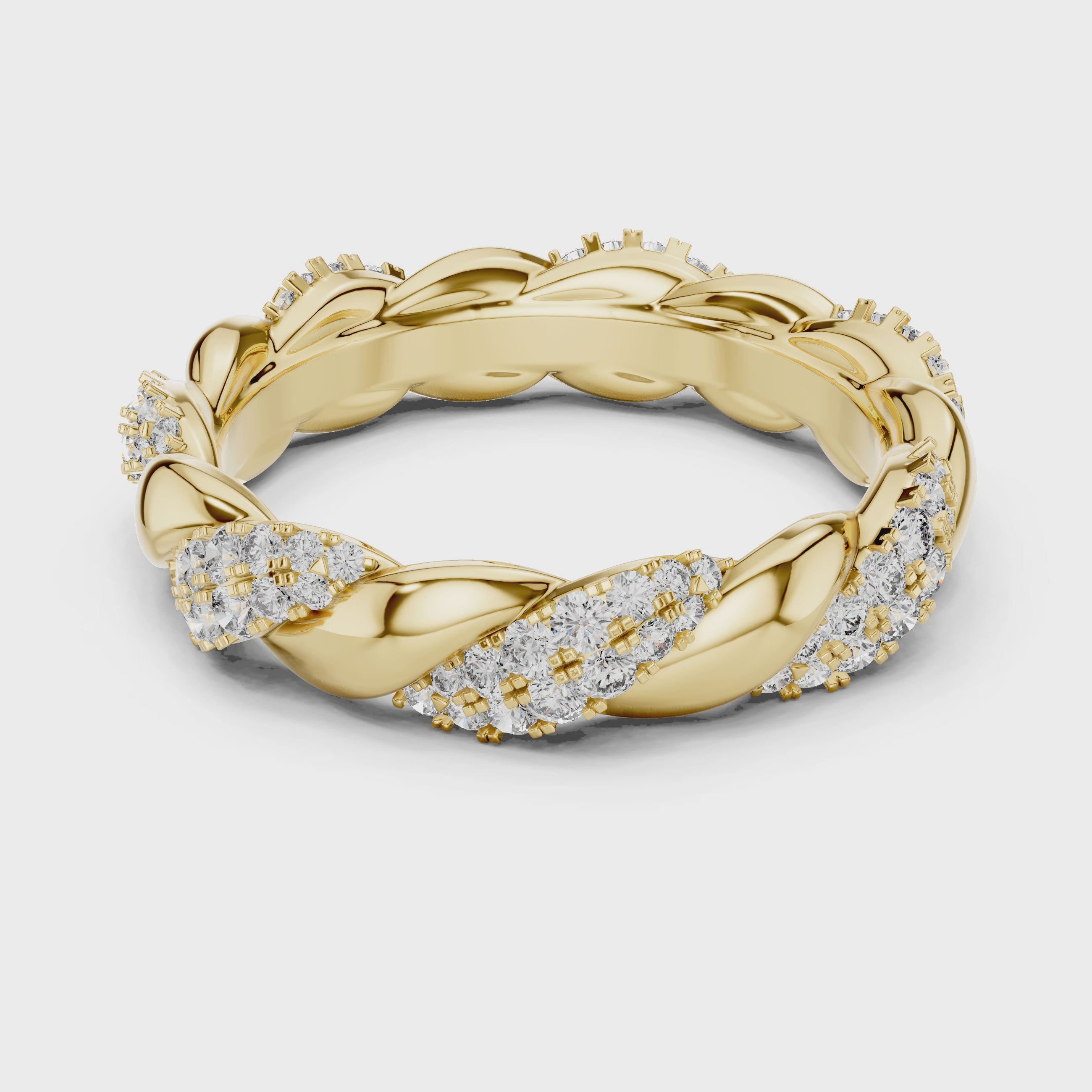 Orlisse Diamond Weave Ring