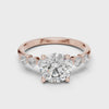 Elegant 7-Stone Diamond Engagement Ring