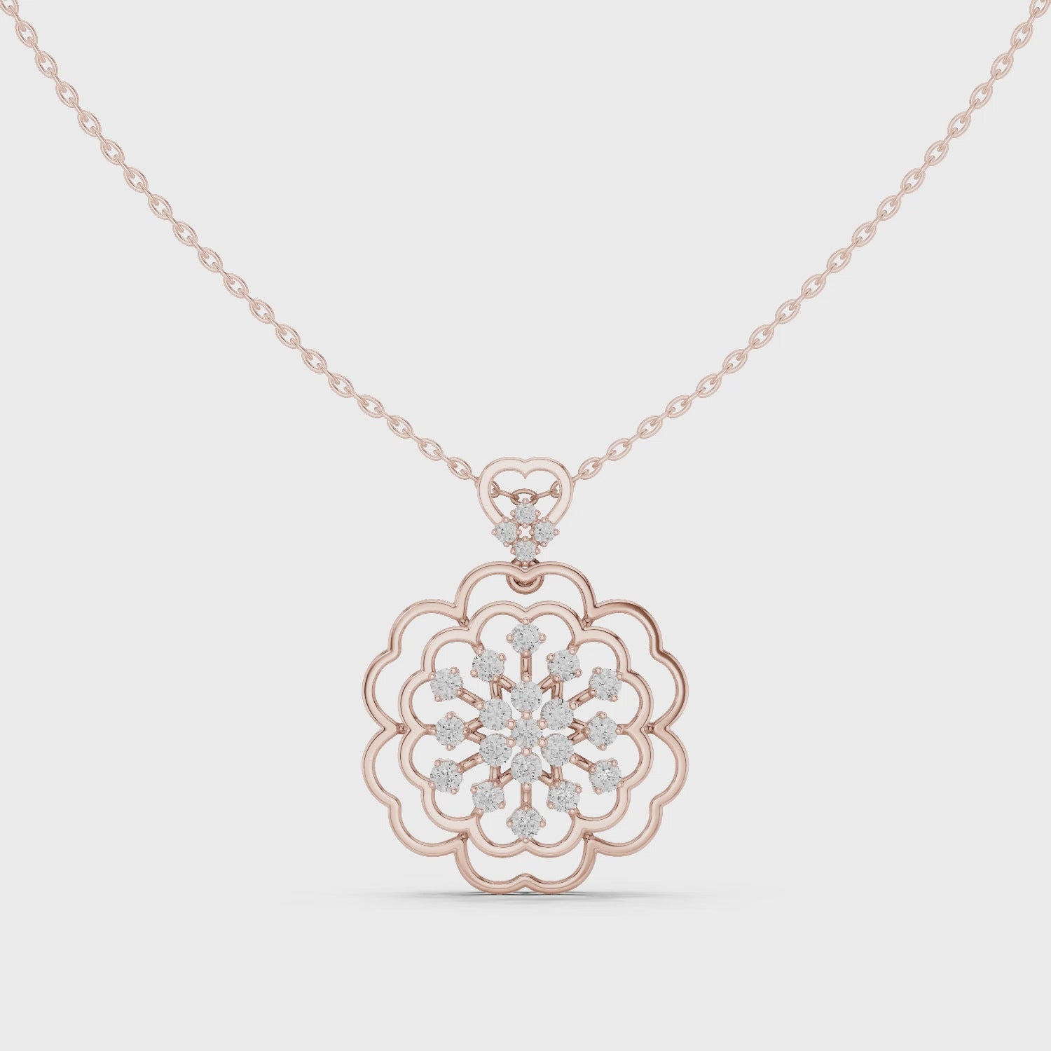 Iraaya Floral Pendant